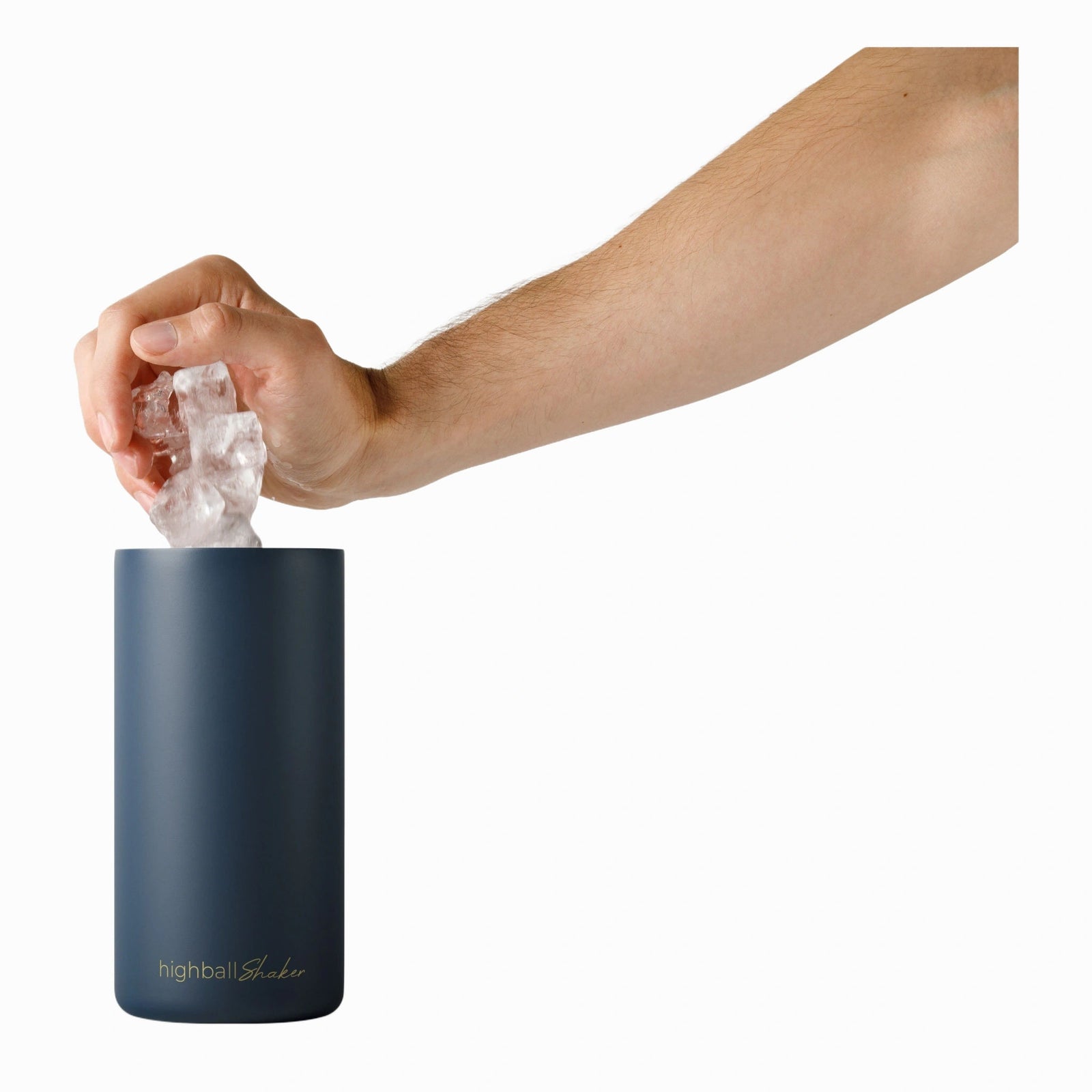Highball Shaker High Camp Flasks 3128ab Cocktail Shakers 1L / Amalfi Blue