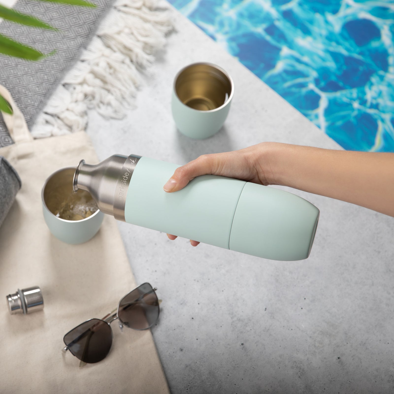 Parkside Flask 750 High Camp Flasks 1100E Camp Flasks 750 ml / Blue/Seaglass