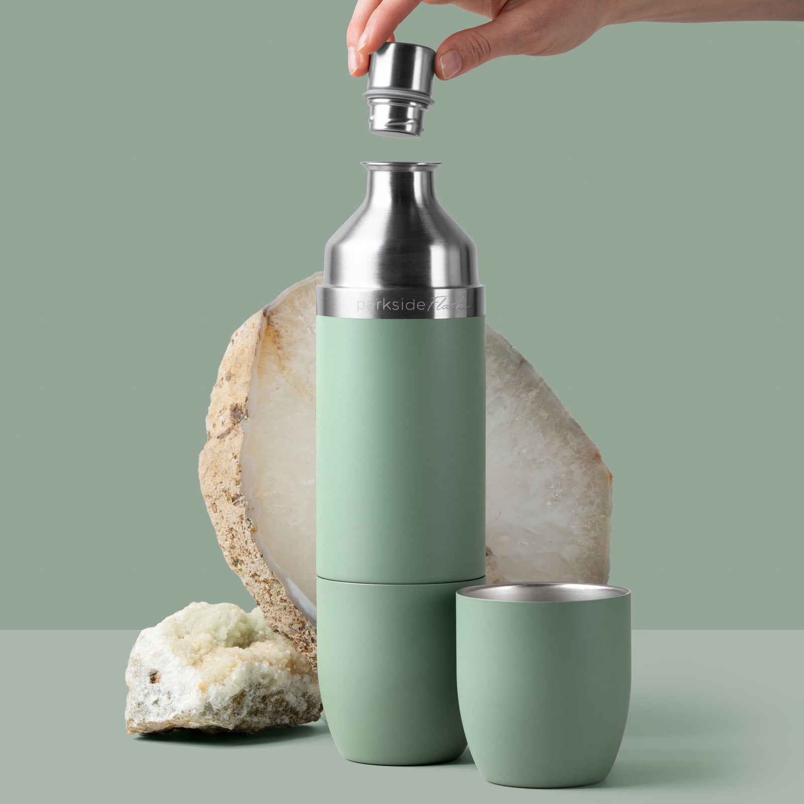 Parkside Flask 750 High Camp Flasks 1100F Camp Flasks 750 ml / Green/Juniper