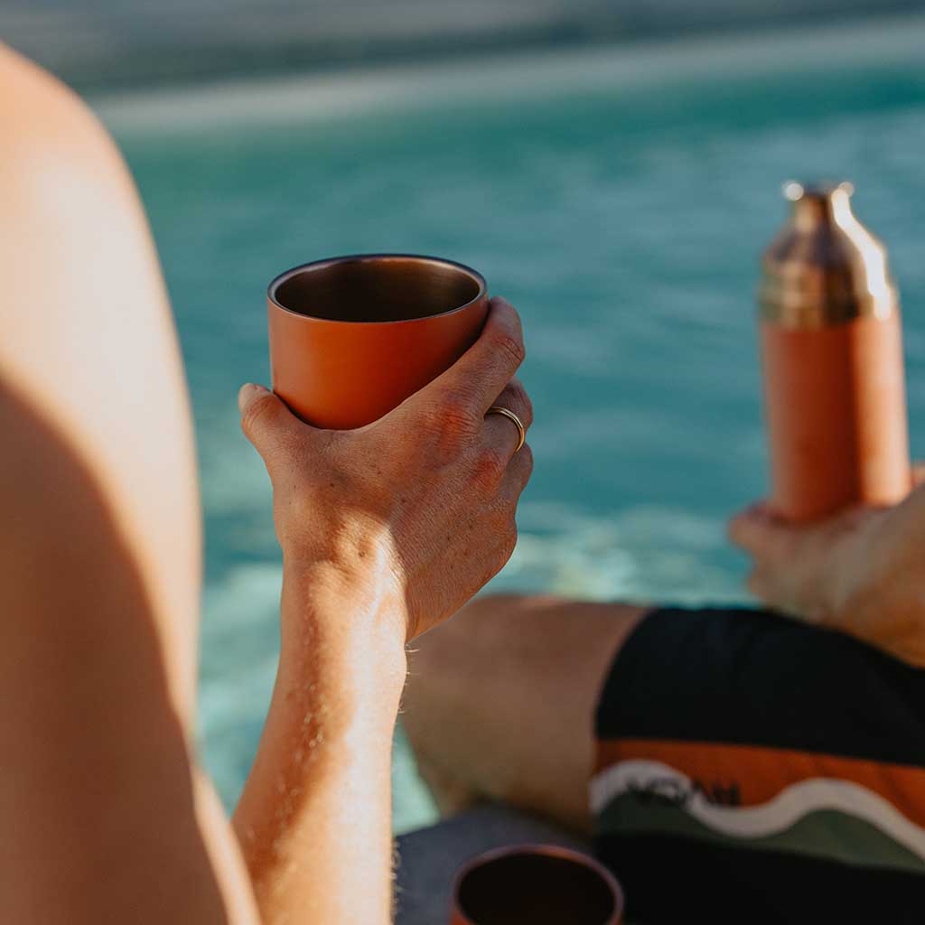 Parkside Tumbler 2-Pack | Mojave Special Edition High Camp Flasks Tumblers 2x 315ml / Terracotta