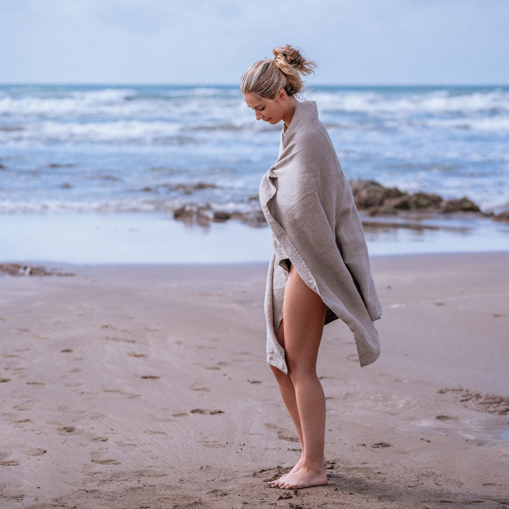 Linen Camp Towel | Lightweight Hitch and Roam Travel Towels