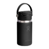 12 oz Travel Mug w/ Flip Sip Cap Hydro Flask W12FCX001 Water Bottles 12 oz / Black