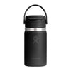12 oz Travel Mug w/ Flip Sip Cap Hydro Flask W12FCX001 Water Bottles 12 oz / Black