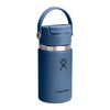 12 oz Travel Mug w/ Flip Sip Cap Hydro Flask W12FCX384 Water Bottles 12 oz / Harbor Blue