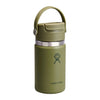 12 oz Travel Mug w/ Flip Sip Cap Hydro Flask W12FCX346 Water Bottles 12 oz / Palmer Green