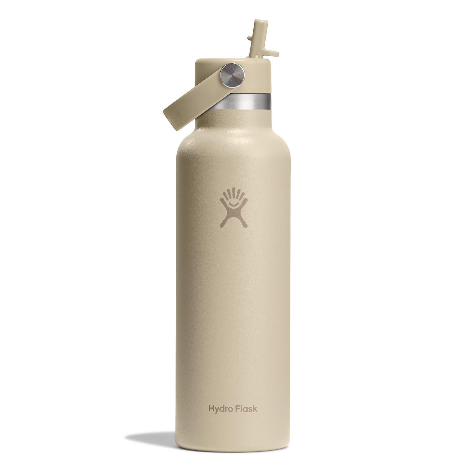 21 oz Standard Mouth w/ Flex Straw Cap Hydro Flask S21CFS114 Water Bottles 21 oz / Oat
