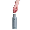 21 oz Standard Mouth Hydro Flask S21CSX043 Water Bottles 21 oz / Shale Gray