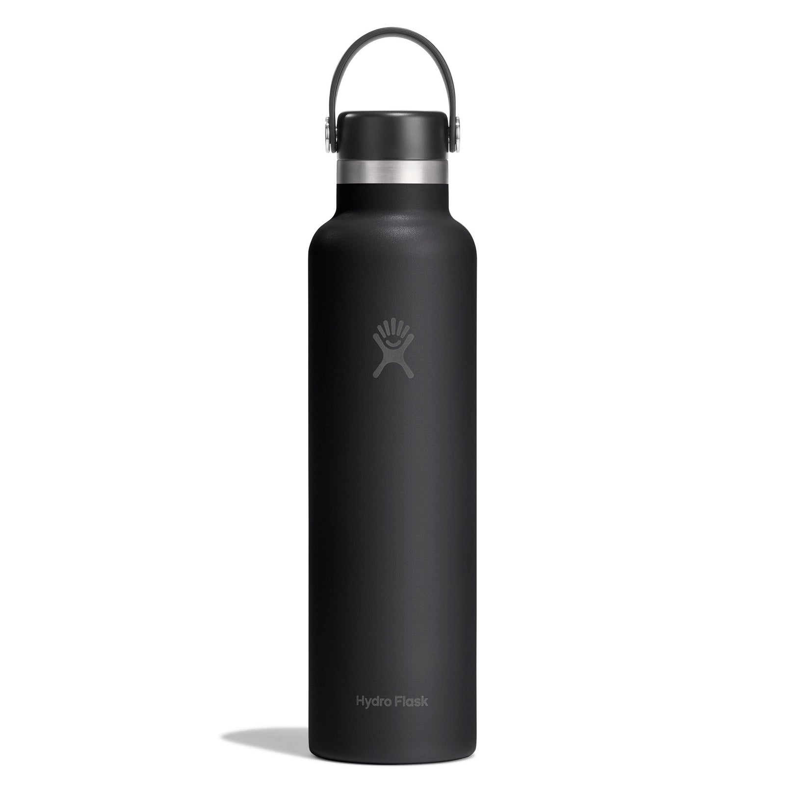 24 oz Standard Mouth Hydro Flask S24CSX001 Water Bottles 24 oz / Black