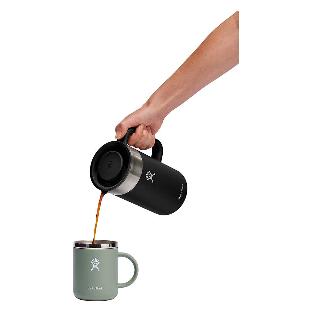 32 oz Insulated French Press Hydro Flask FP001 Coffee Makers 32 oz / Black