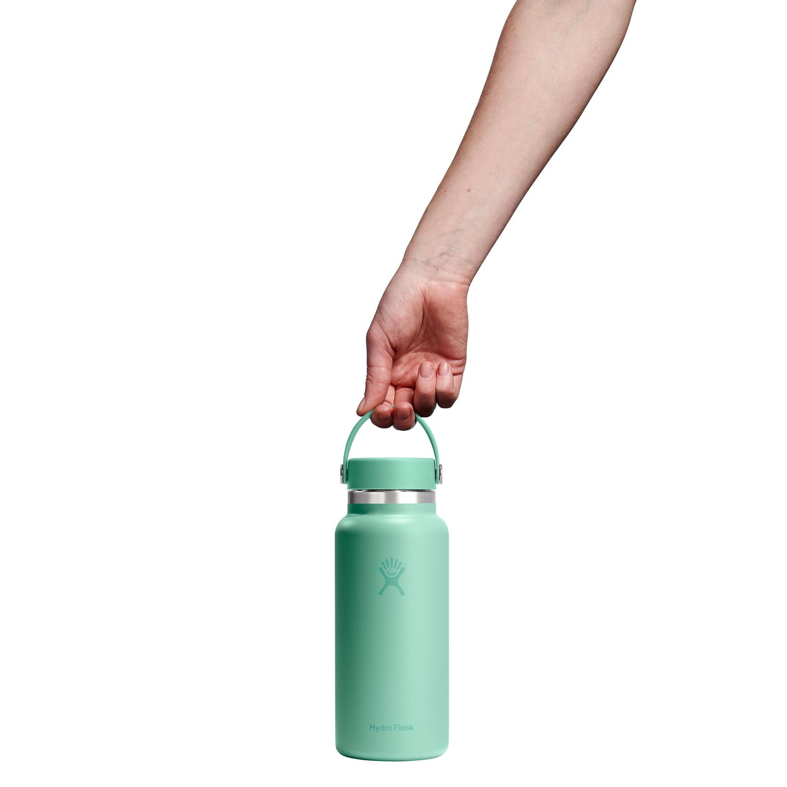 32 oz Wide Mouth Hydro Flask W32CTS344 Water Bottles 32 oz / Mermaid Green