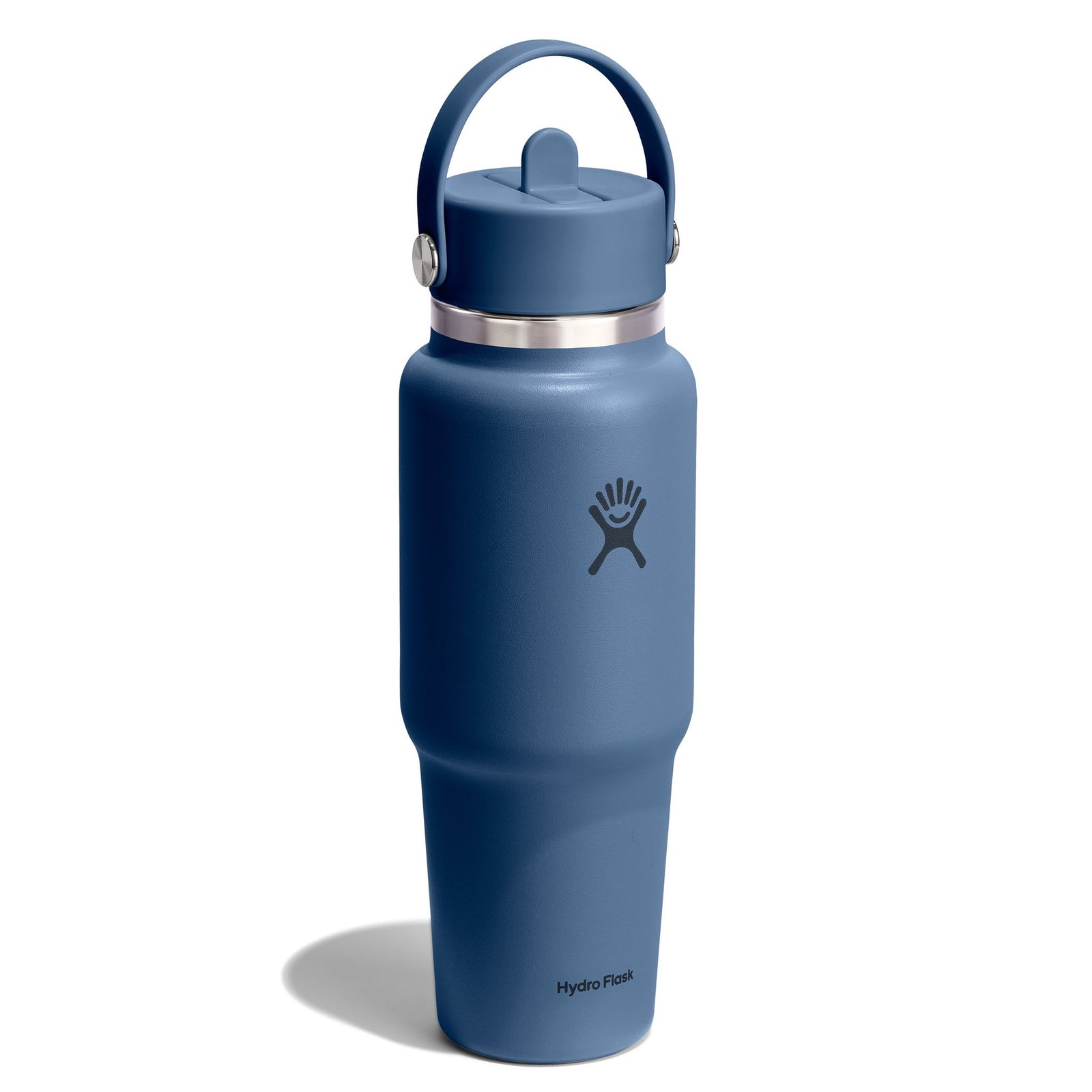 32 oz breite Reiseflasche mit flexiblem Strohhalm
