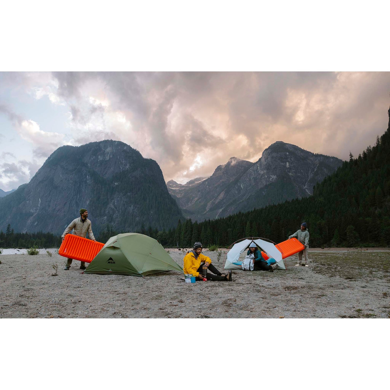 Elixir 3 Tent MSR 13700 Tents 3P / Green