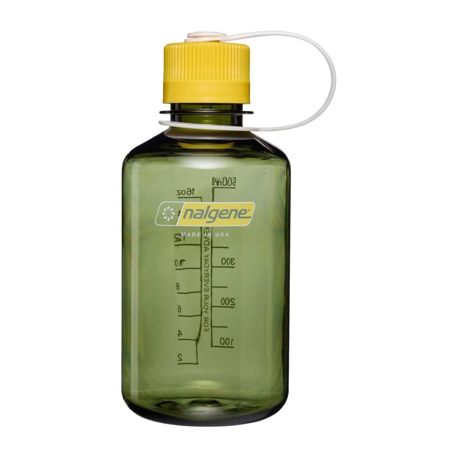 500ml Narrow Mouth Tritan Sustain Nalgene N2021-2316 Water Bottles 500ml / Oil Green - Freesia Cap