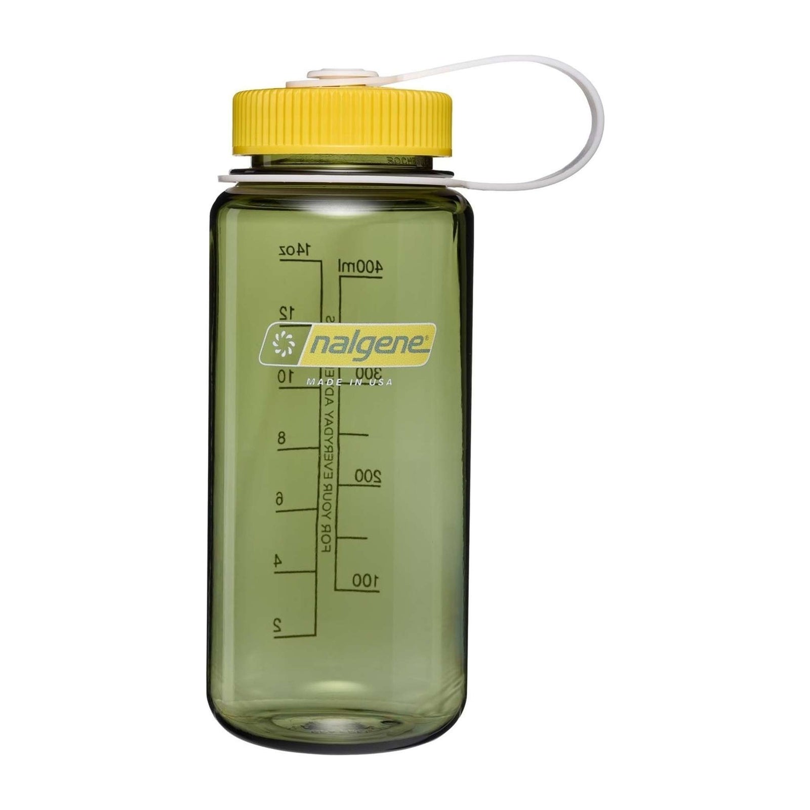 500ml Wide Mouth Tritan Sustain Nalgene N2020-2816 Water Bottles 500ml / Oil Green - Freesia Cap