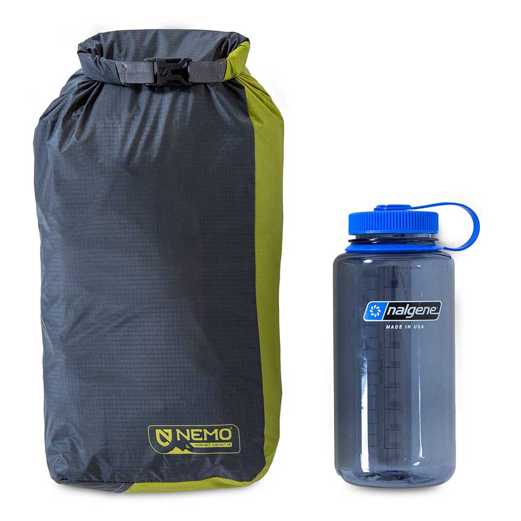 Hornet OSMO Ultralight Backpacking Tent 1P | 2025 NEMO Equipment 811666036704 Tents 1P / Birch Bud / Goodnight Grey