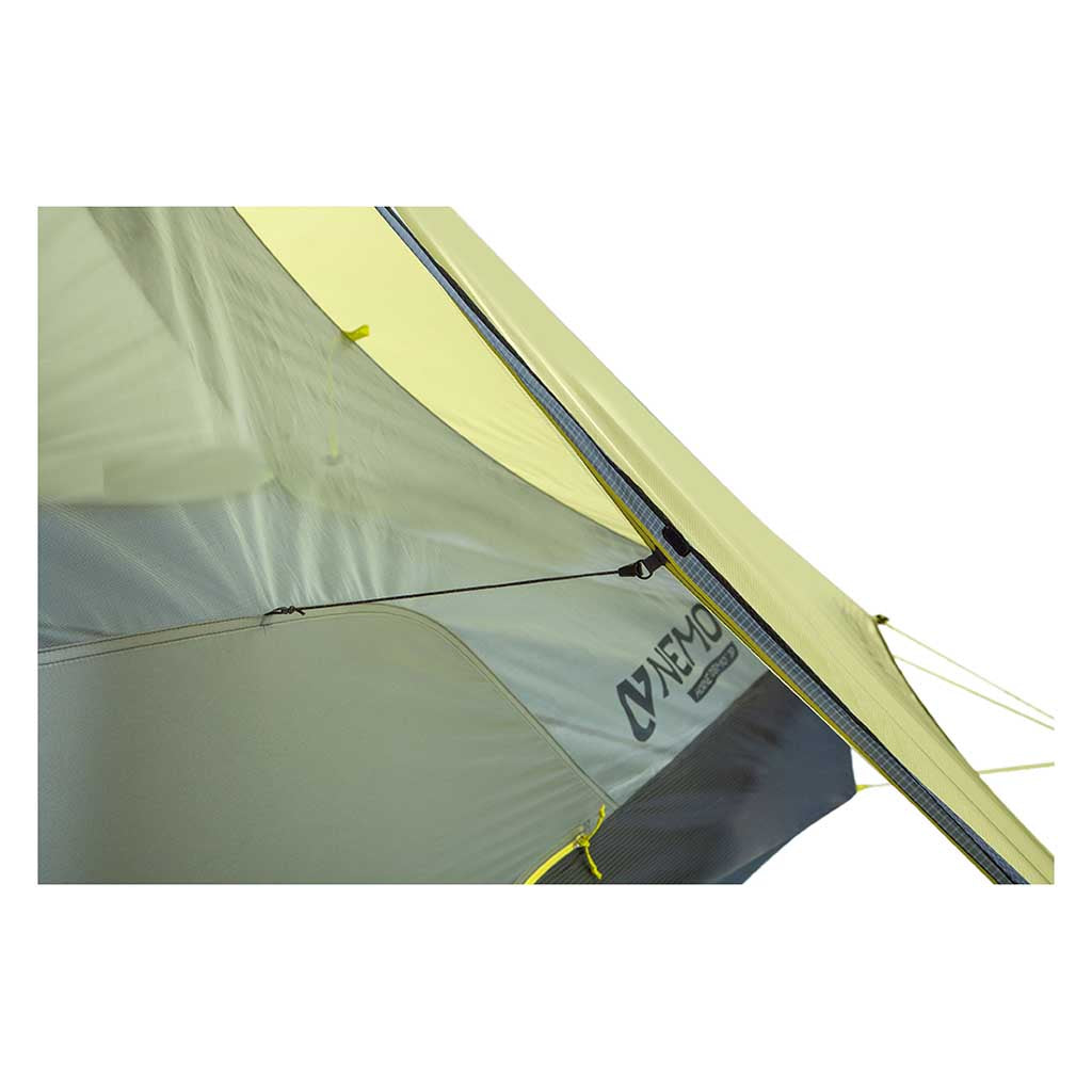 Hornet OSMO Ultralight Backpacking Tent 3P | 2025 NEMO Equipment 811666036728 Tents 3P / Birch Bud / Goodnight Grey
