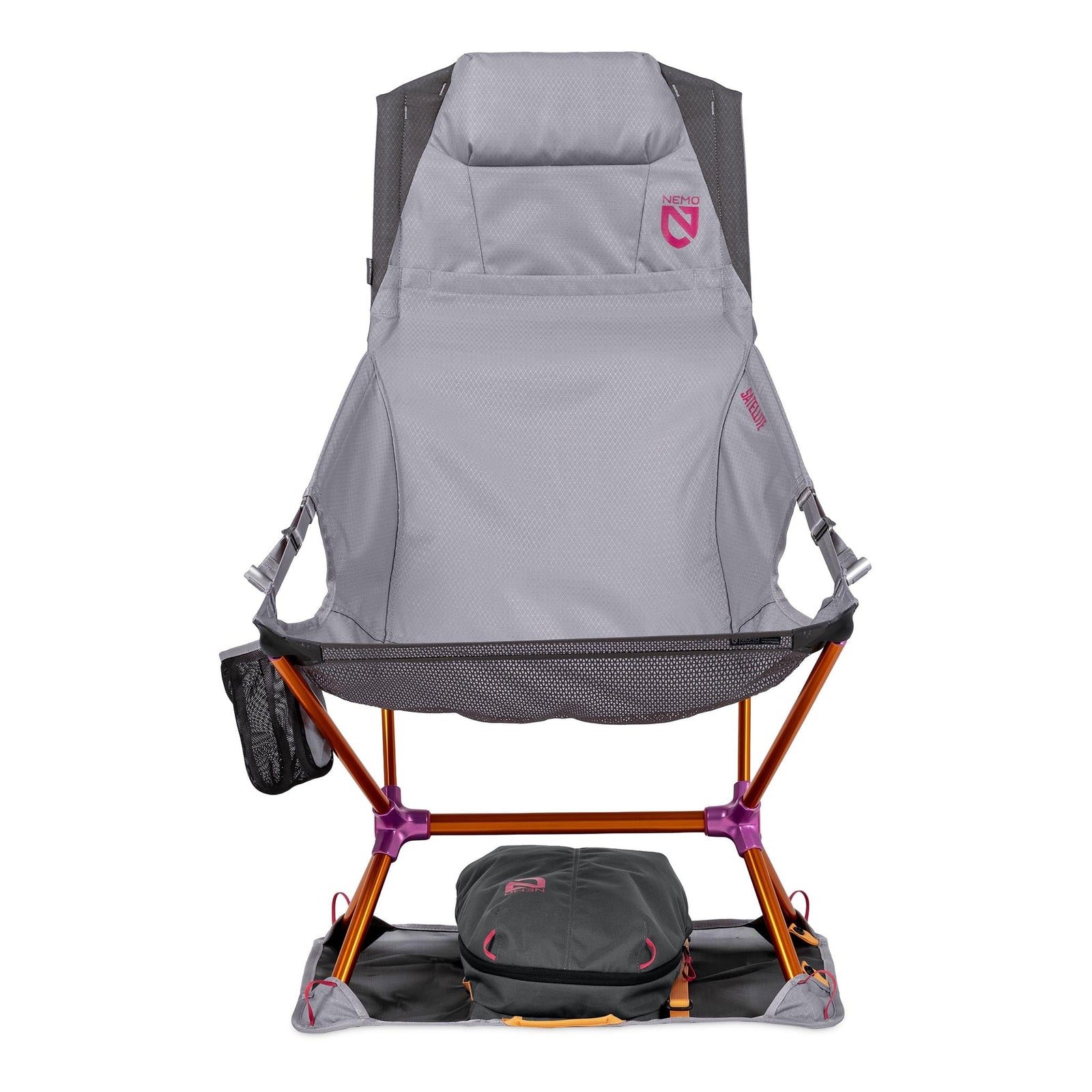 Satellite Reclining Camp Chair NEMO Equipment 811666038197 Chairs One Size / Quicksilver