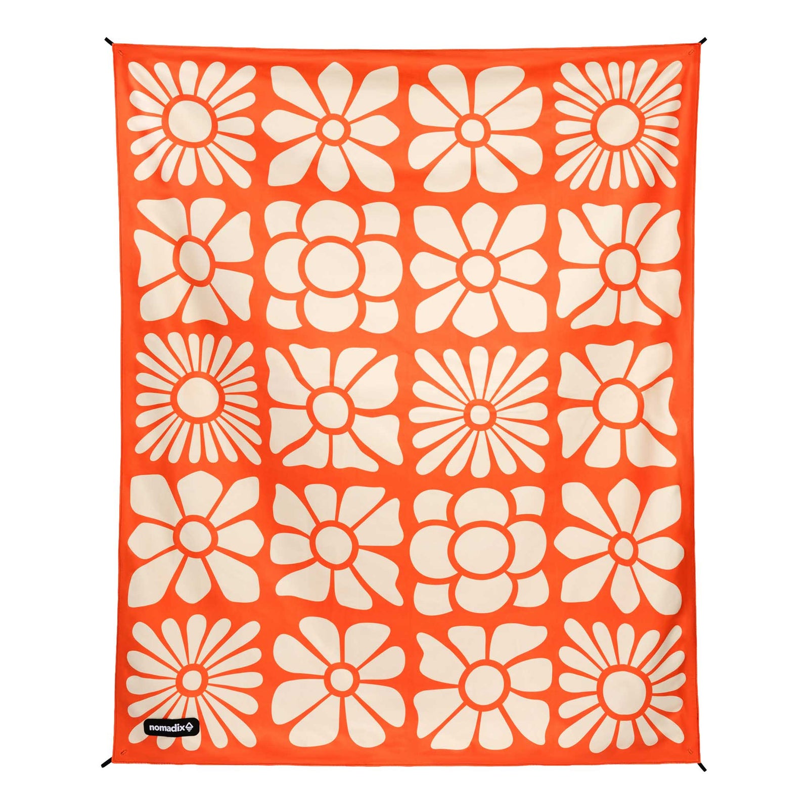Festival Blanket Nomadix FT-BIFL-EXO Blankets One Size / Big Flowers Expedition Orange