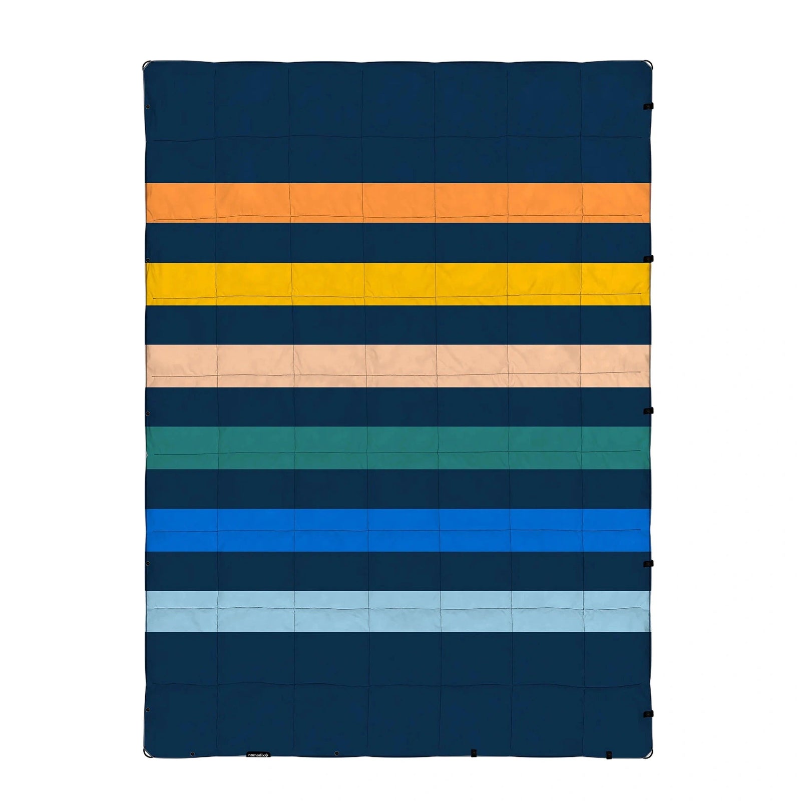 Graphene Puffer Blanket Nomadix GPB-REMU-101 Blankets One Size / Retro Multi