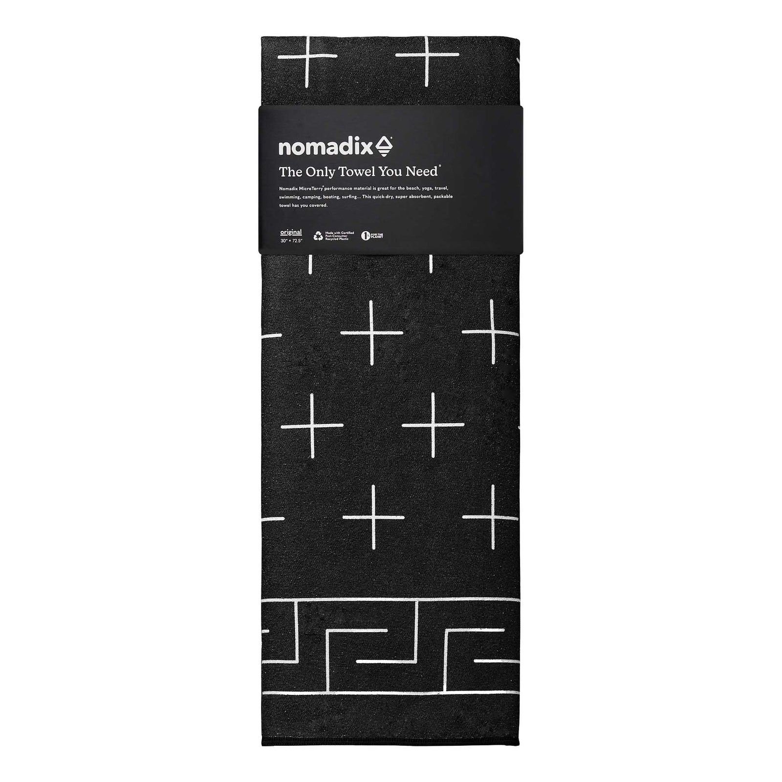 Original Towel Nomadix NM-BART-102 Travel Towels One Size / Barton Black