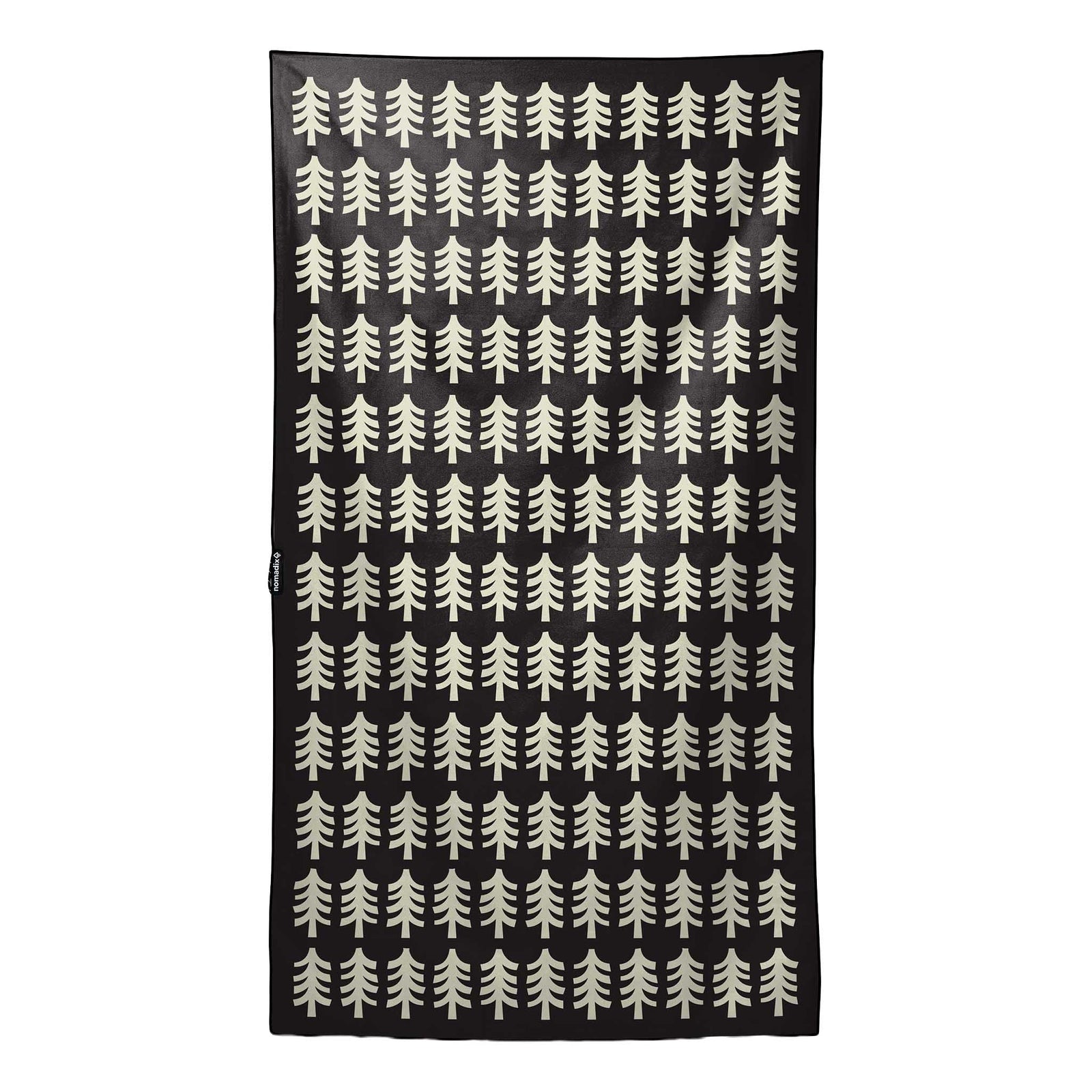 Ultralight Towel Nomadix PKXL-FRPI-103 Travel Towels One Size / Fresh Pines Black and Tan