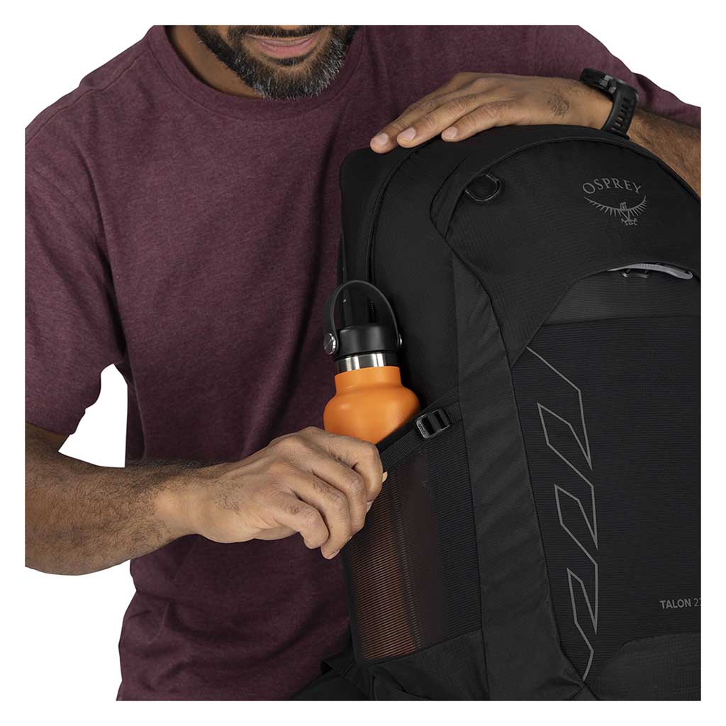 Talon 22 Osprey 10006764 Backpacks O/S / Black/Coal Grey