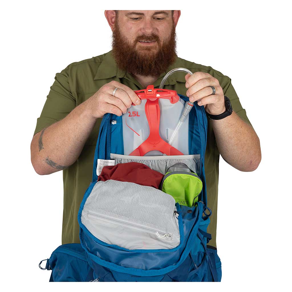 Talon 22 Osprey 10006765 Backpacks O/S / Scoria Blue/Night Shift