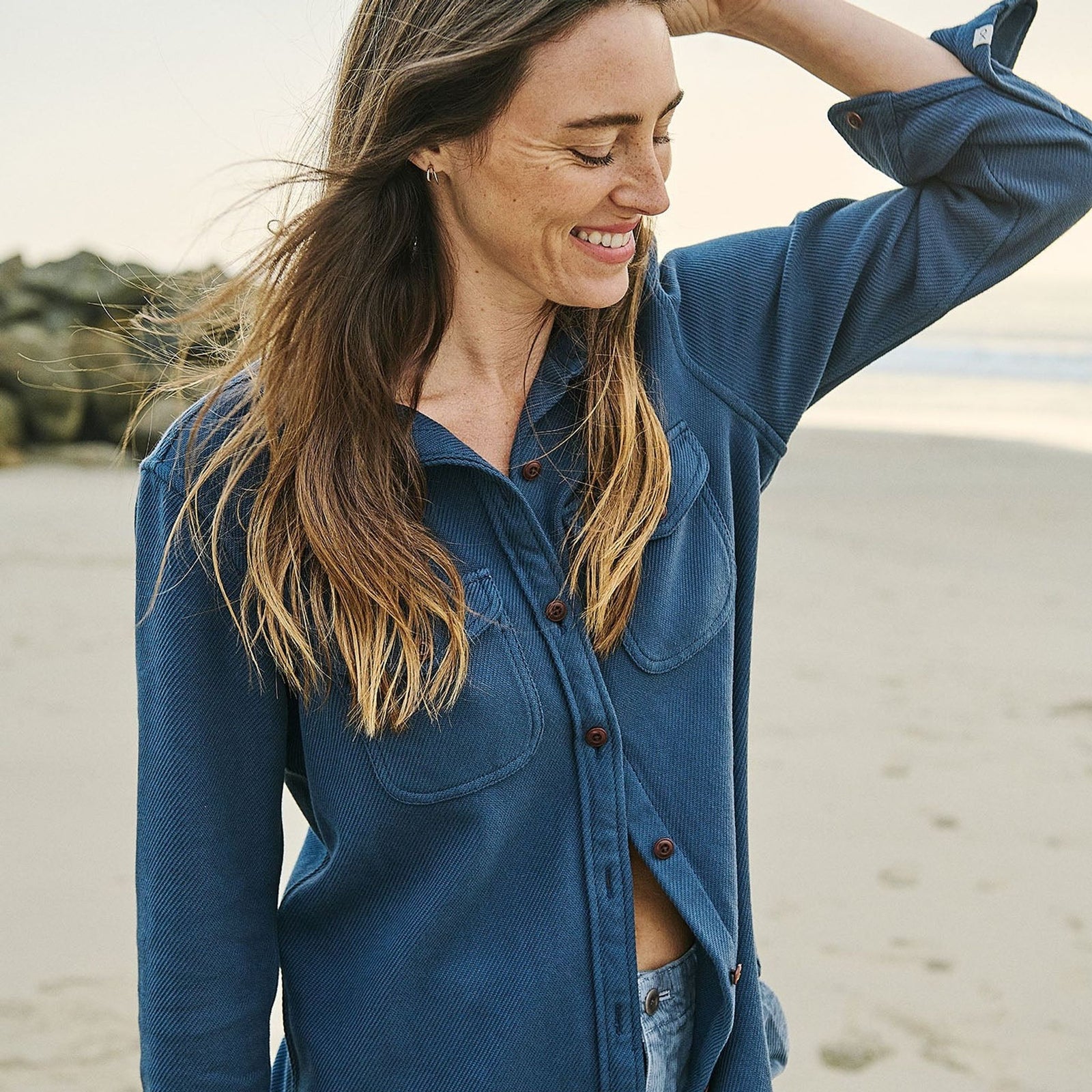 Chroma Blanket Shirt | Women's Outerknown Women's Shirts