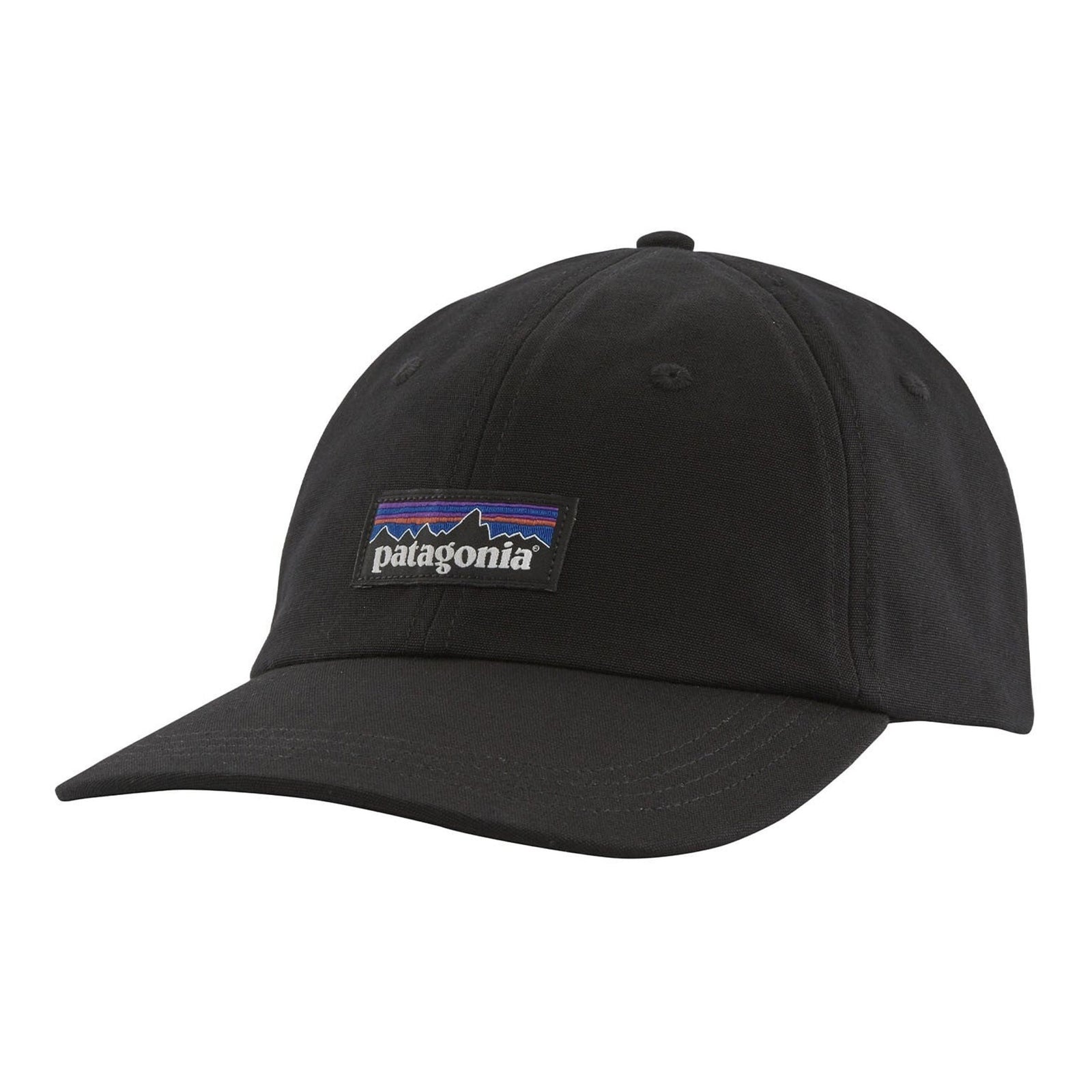 P-6 Label Trad Cap Patagonia 38296-BLK-ALL Caps & Hats One Size / Black