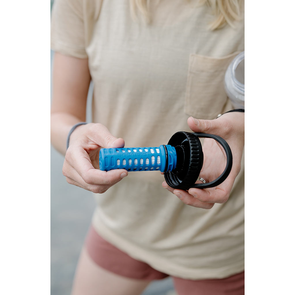 DayCap In-Bottle Filter | Widemouth Platypus 13878 Water Filters One Size / Blue