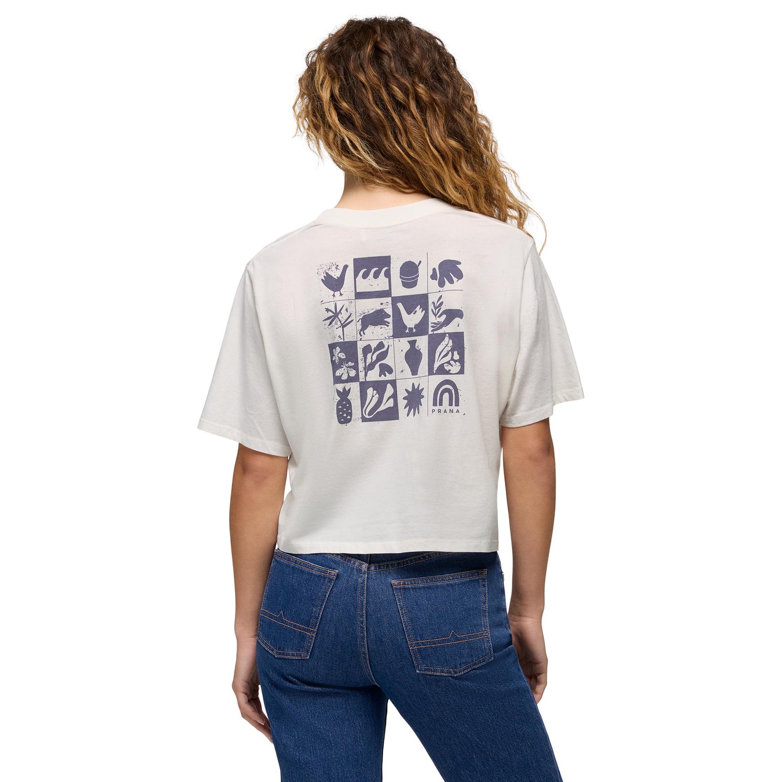 Everyday Hanalei Checks Crop prAna Women's Tees