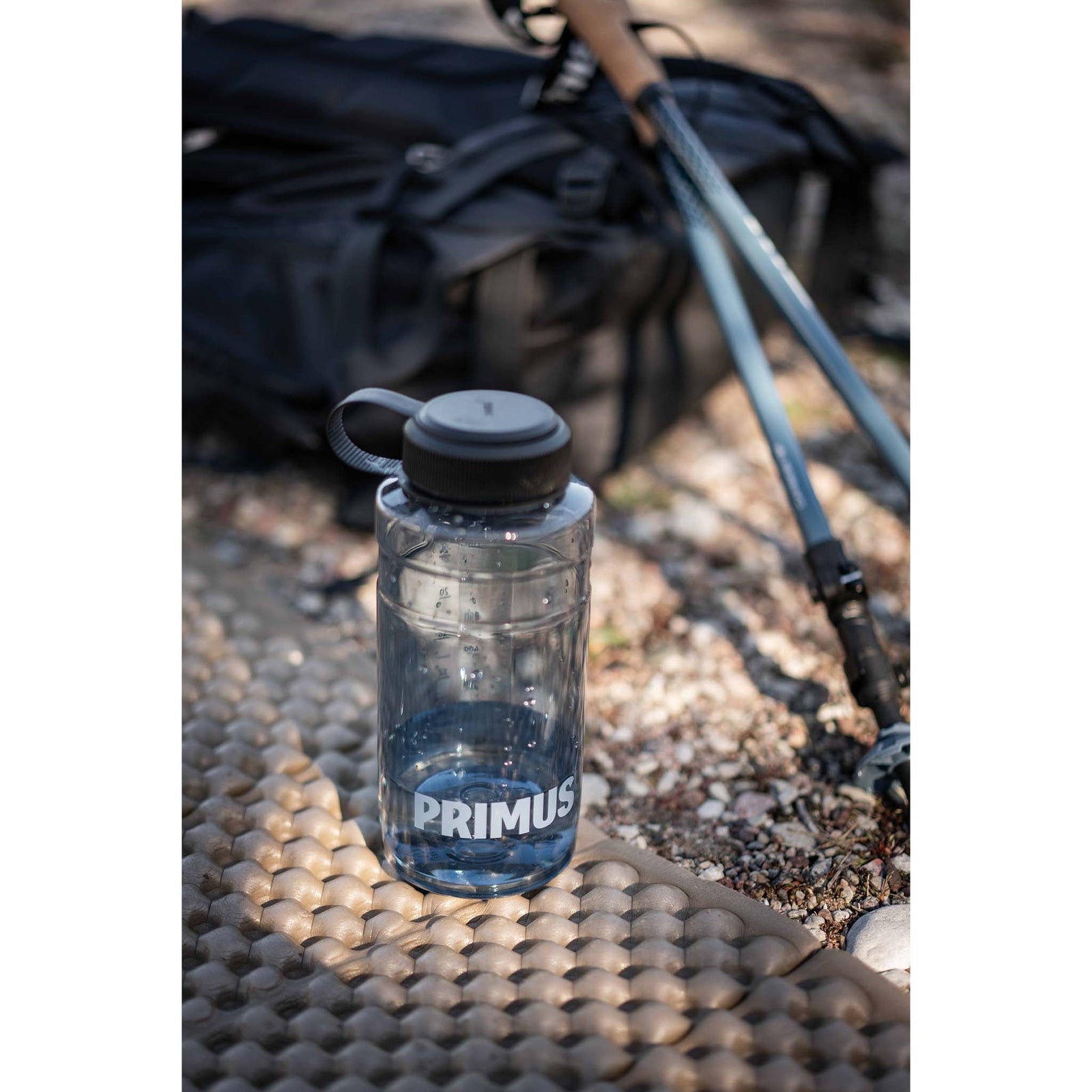 Kvarts Tritan Bottle 1L Primus P744340 Water Bottles 1L / Cliffside Ash