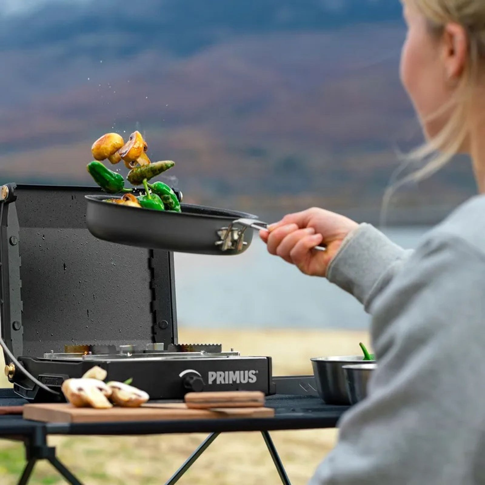 LiTech Frying Pan Primus P737420 Pots & Pans 21cm / Black
