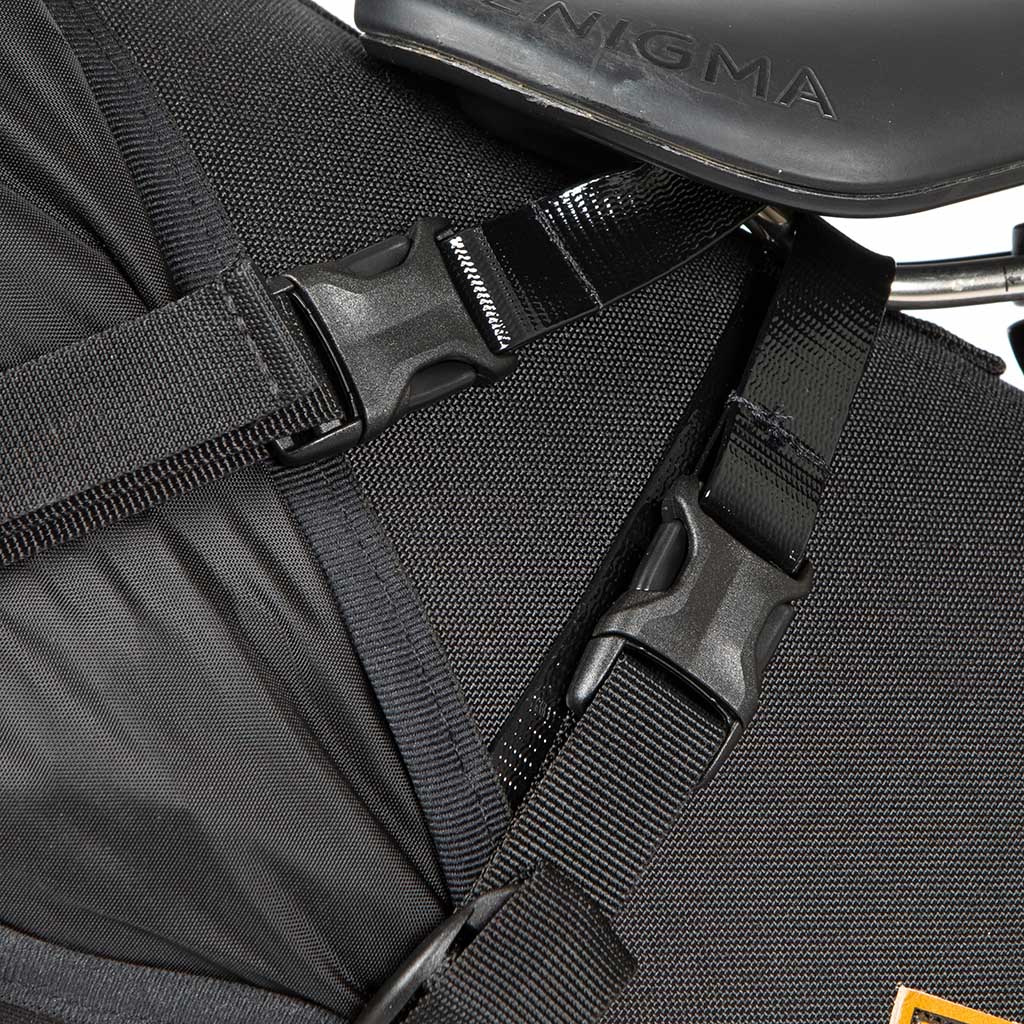 Saddle Bag | 18L Restrap RS_SB1_XLG_ORG Bike Bags 18L / Black/Orange