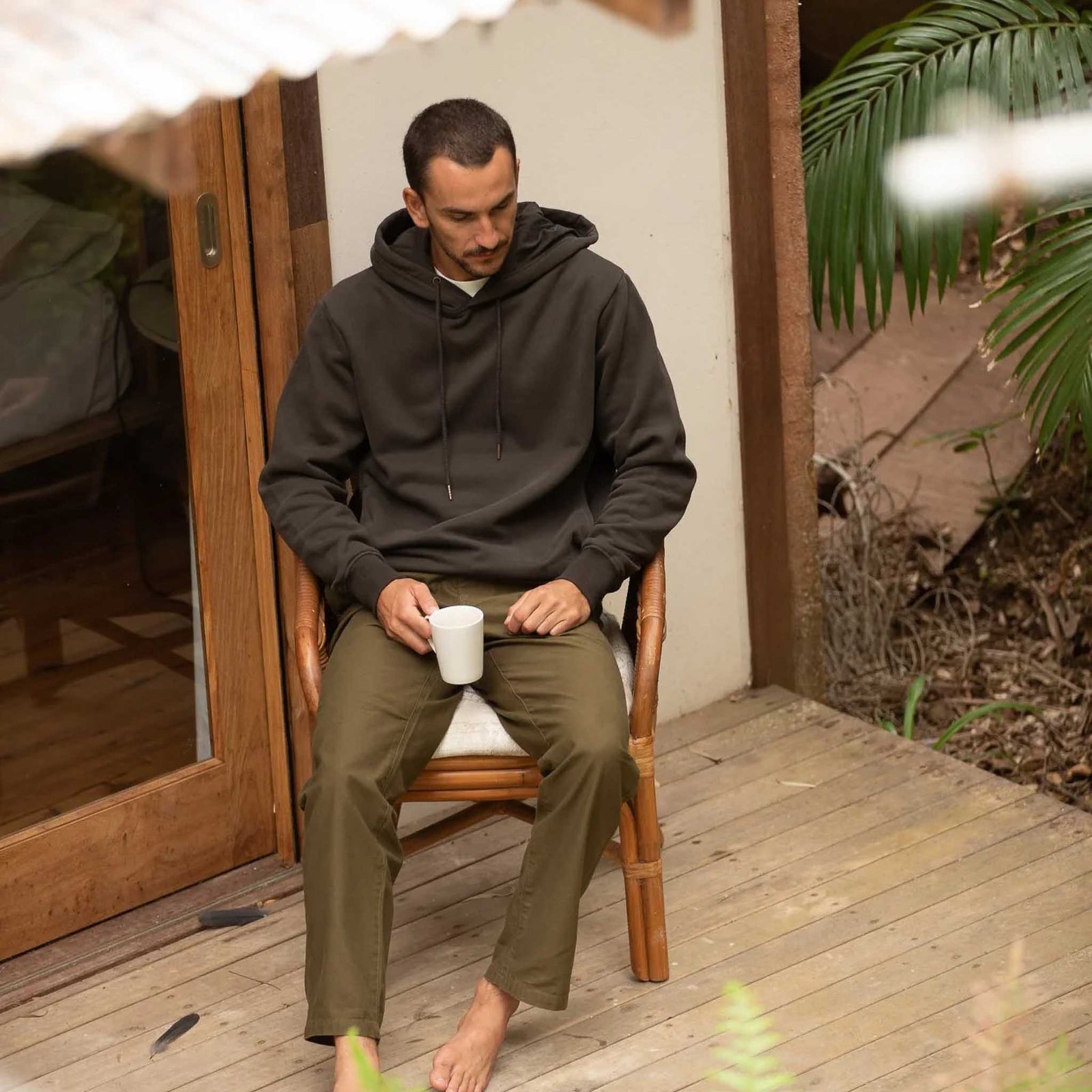 Classic Fleece Hood | Men's Rhythm Men's Jumpers