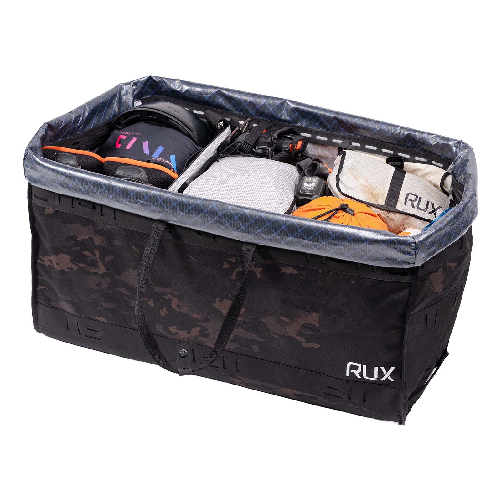 RUX Duffle Box 75L RUX PK0126-D75MCB-Plus Duffle Bags 75L / MultiCam Black
