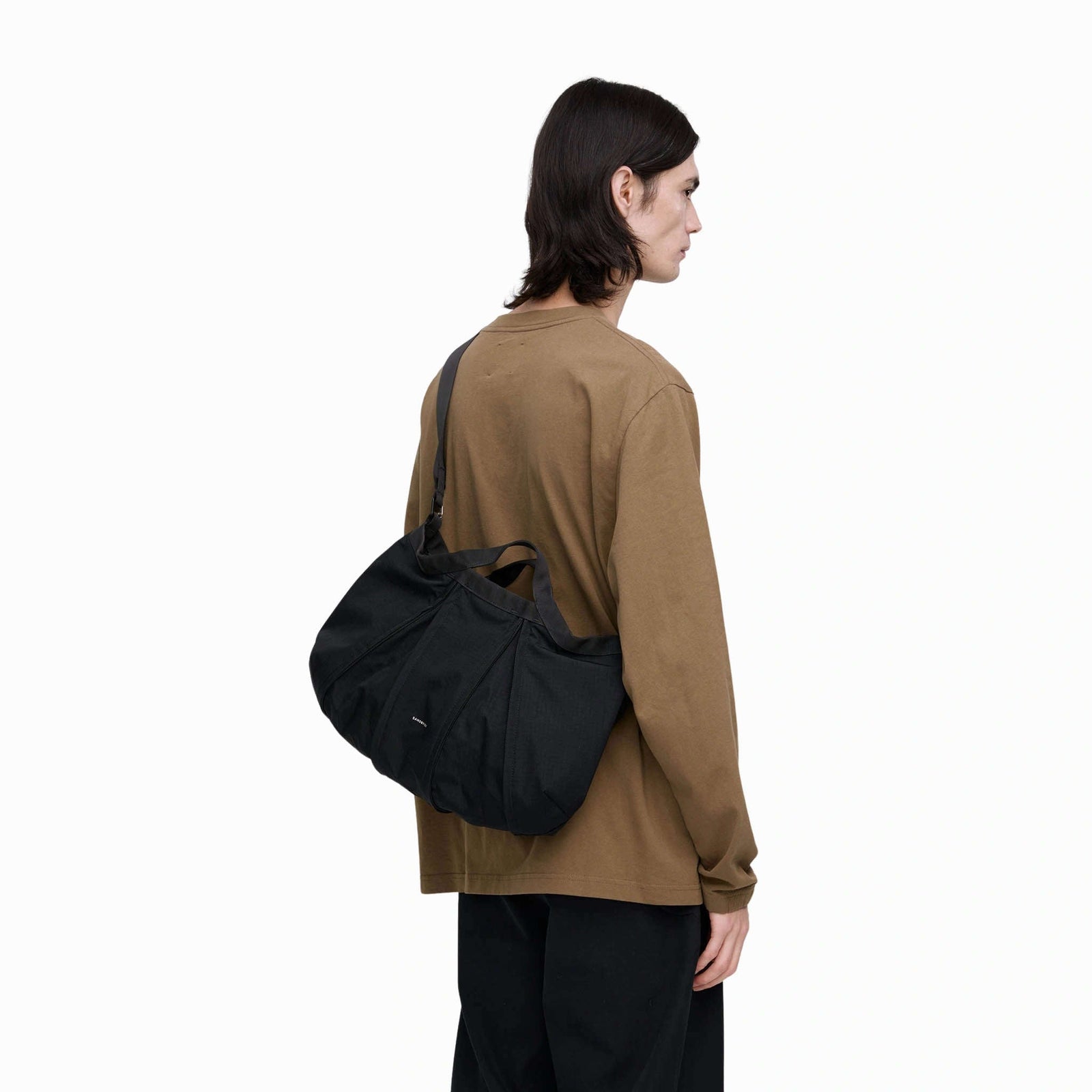 Grid Crossbody Bag Sandqvist 258103999 Crossbody Bags 29L / Black