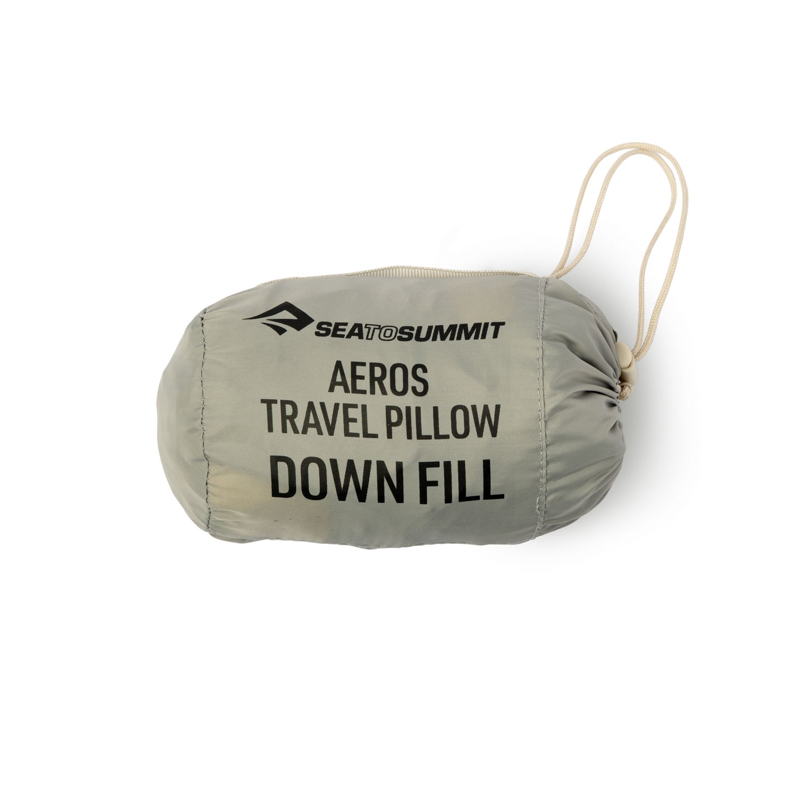 Aeros Down Travel Pillow Sea to Summit 101101 Travel Pillows Regular / Neutral Grey