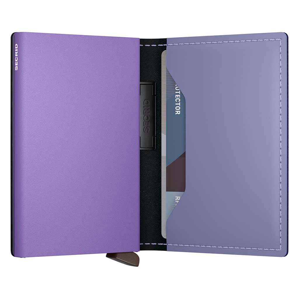 Bandwallet Matte Leather Secrid bma-lilac-violet Wallets One Size / Lilac/Violet