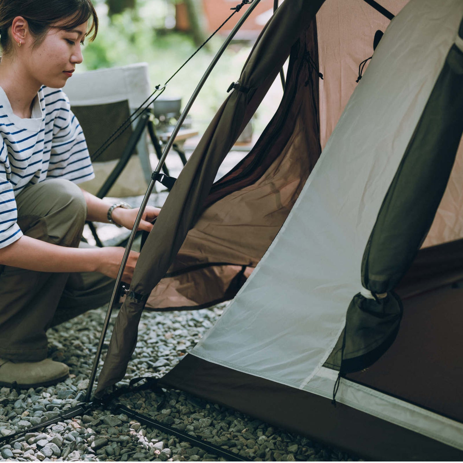 Amenity Dome 2P Snow Peak SD-020 Tents 2P / Taupe