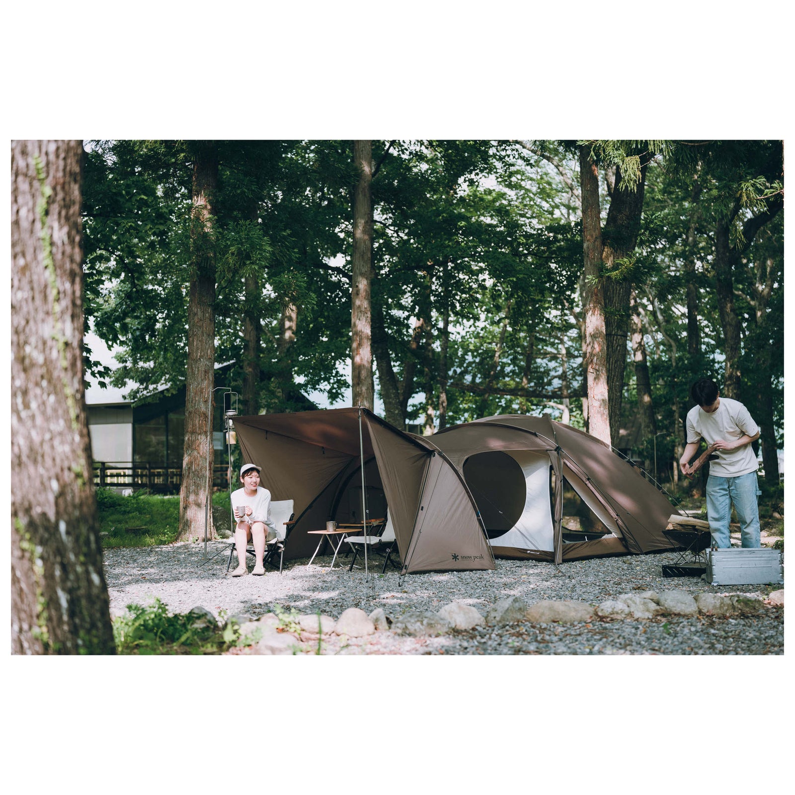 Amenity Dome 3P Snow Peak SD-030 Tents 3P / Taupe