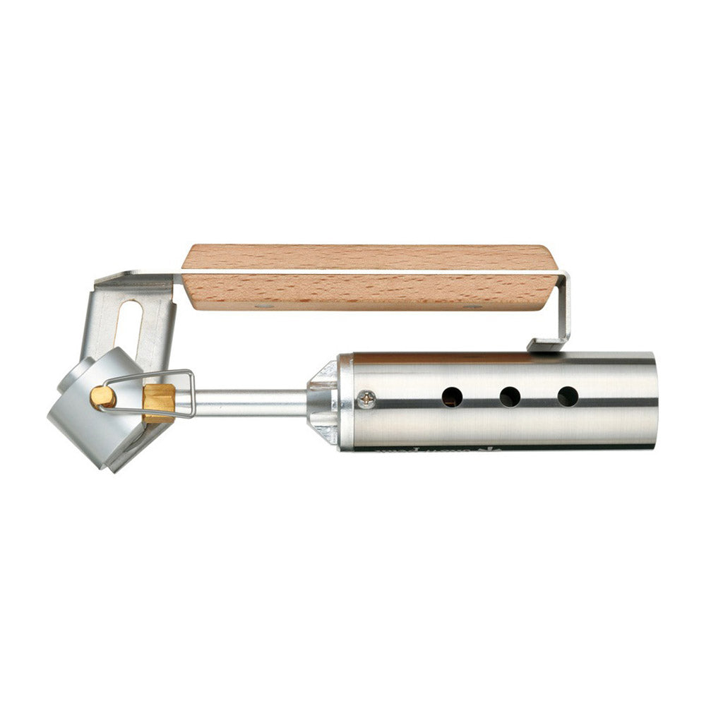 Folding Torch Snow Peak GT-120 Firepit Accessories One Size / Stainless Steel/Natural Wood