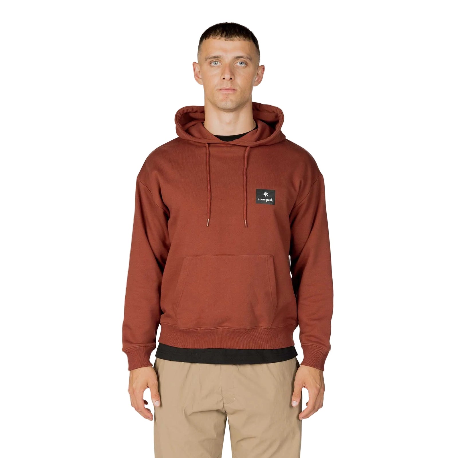 NSD Square Logo Hoodie Snow Peak Unisex Hoodies