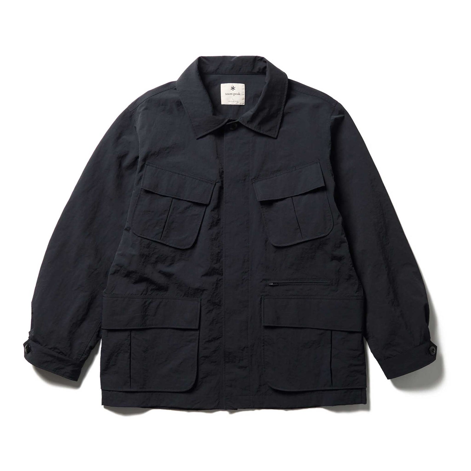 Nylon Washer Jacket Snow Peak Unisex Jackets