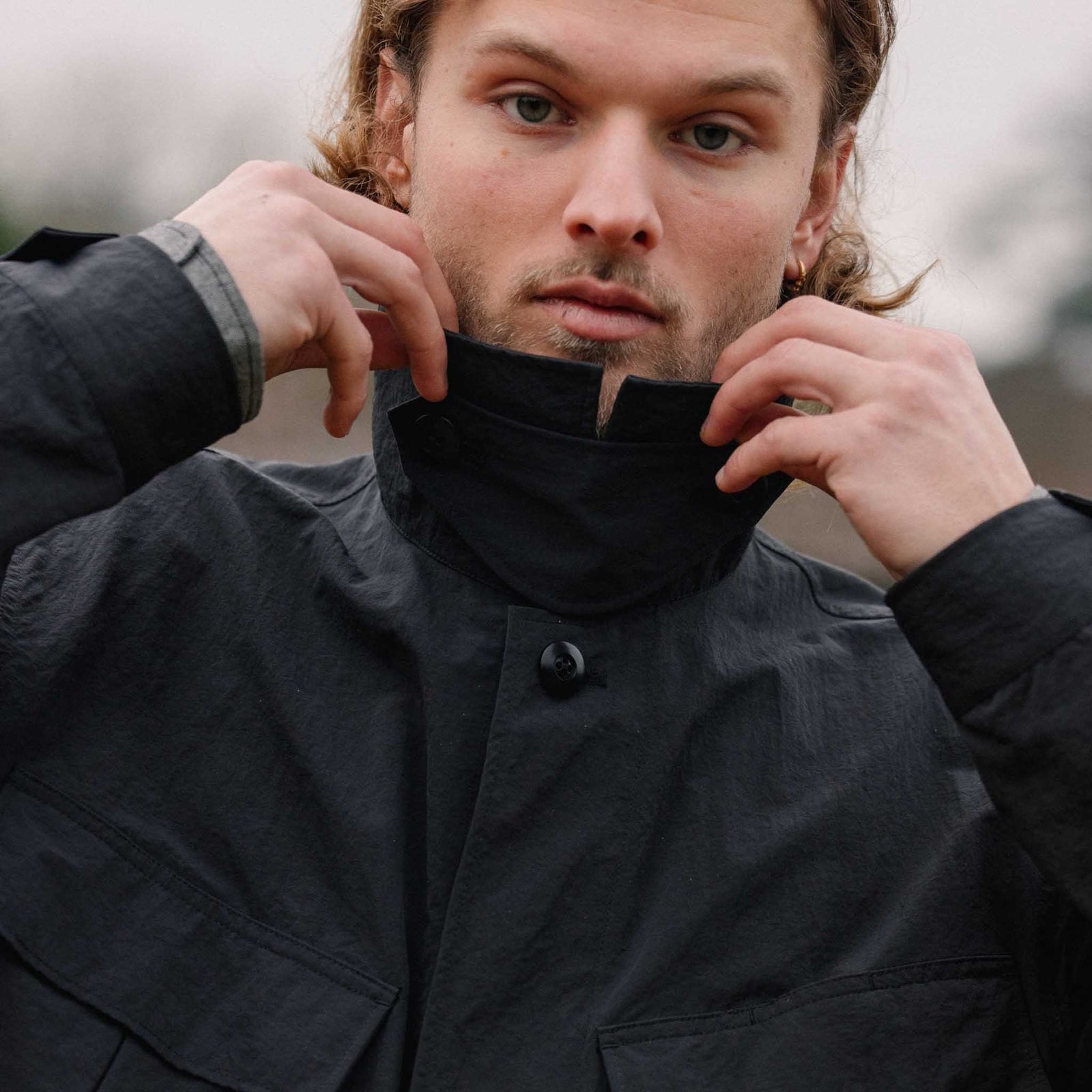 Nylon Washer Jacket Snow Peak Unisex Jackets