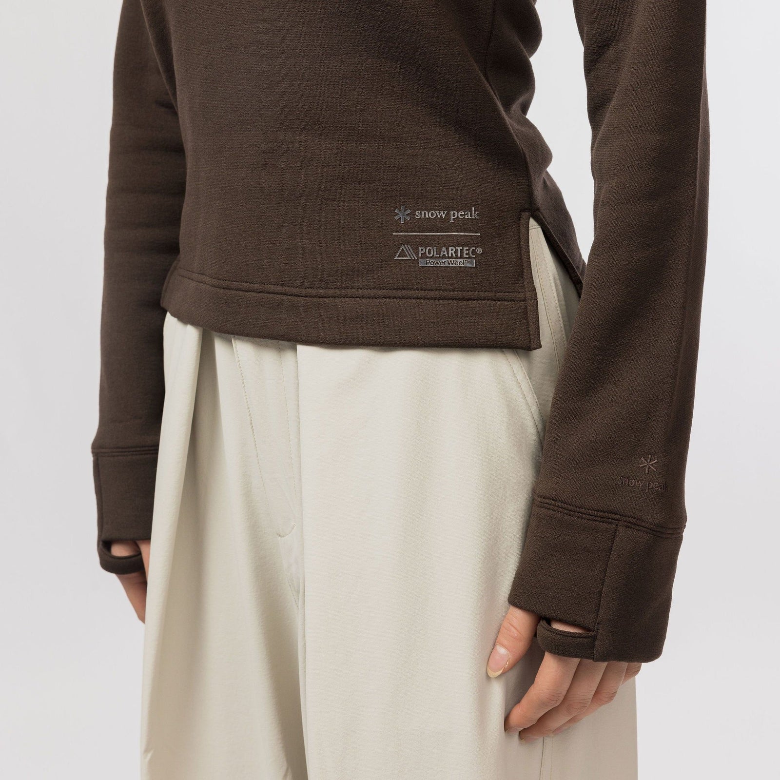 Polartec Power Wool Pullover | Women's Snow Peak Women's Fleece Jackets