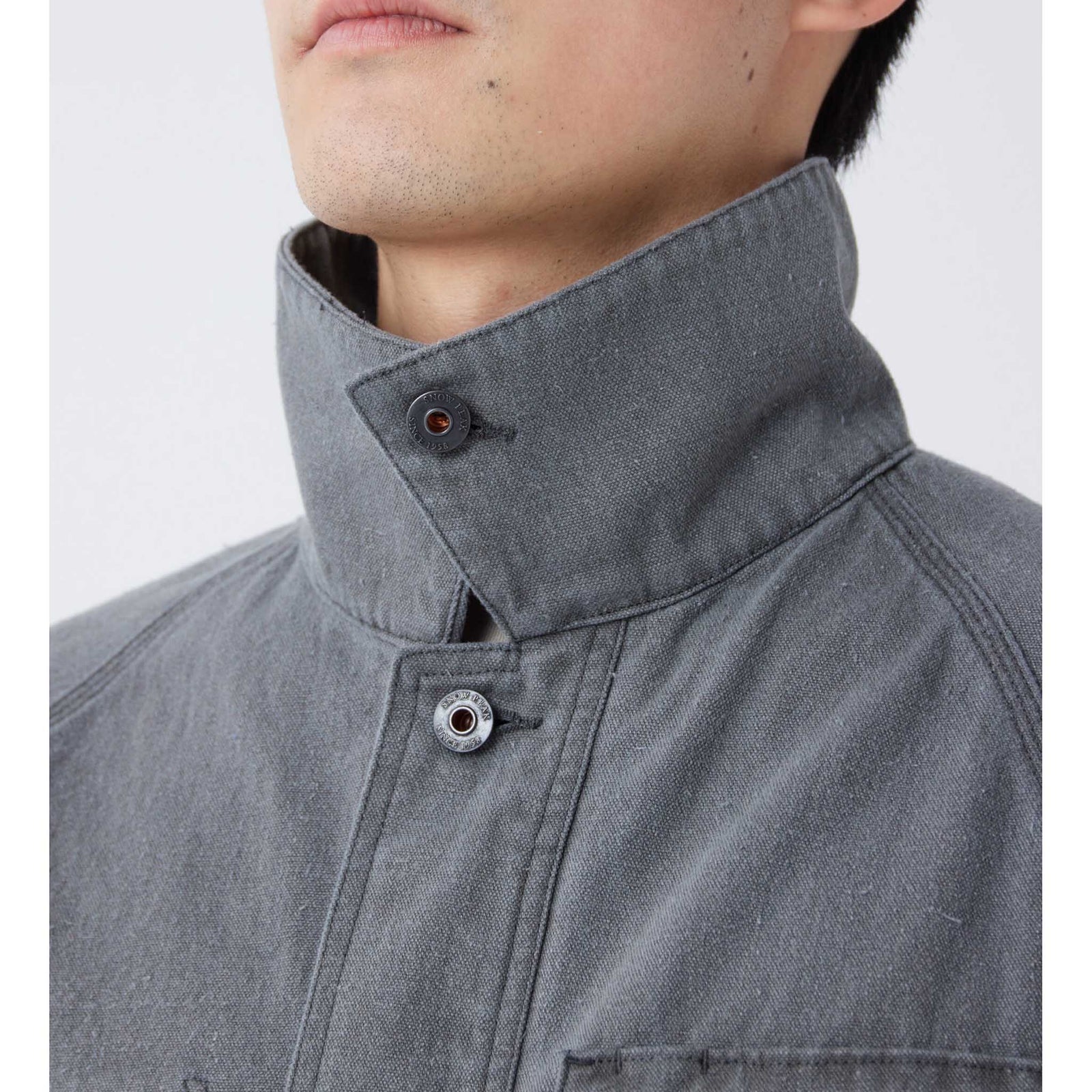Sulfur Dyed Fade Coverall Snow Peak Unisex Shirts