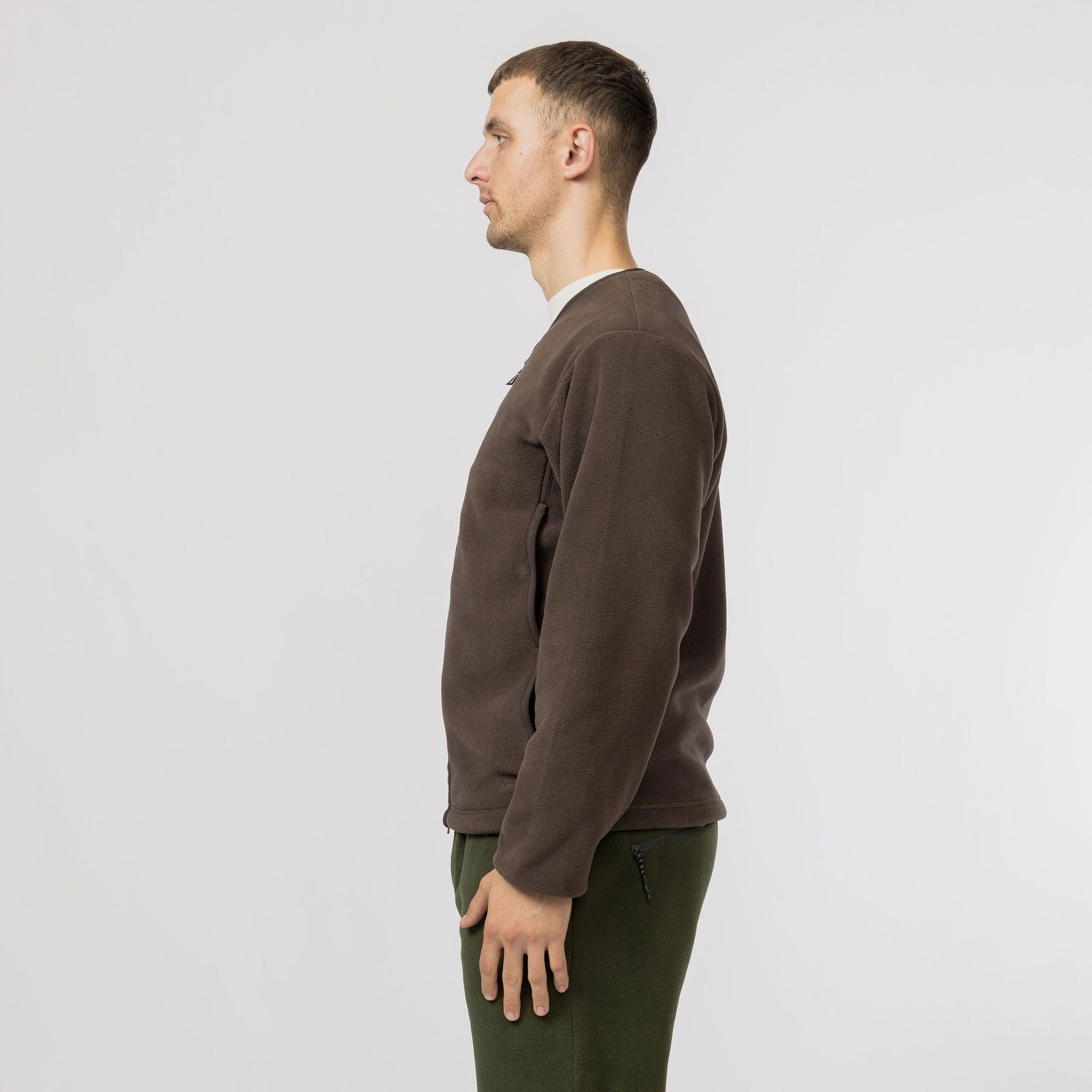 Water-Repellent Fleece Cardigan Snow Peak Unisex Cardigans