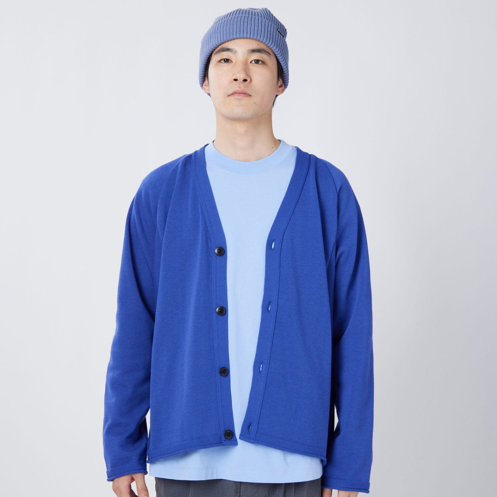 Water-Repellent Knit Cardigan Snow Peak Unisex Cardigans