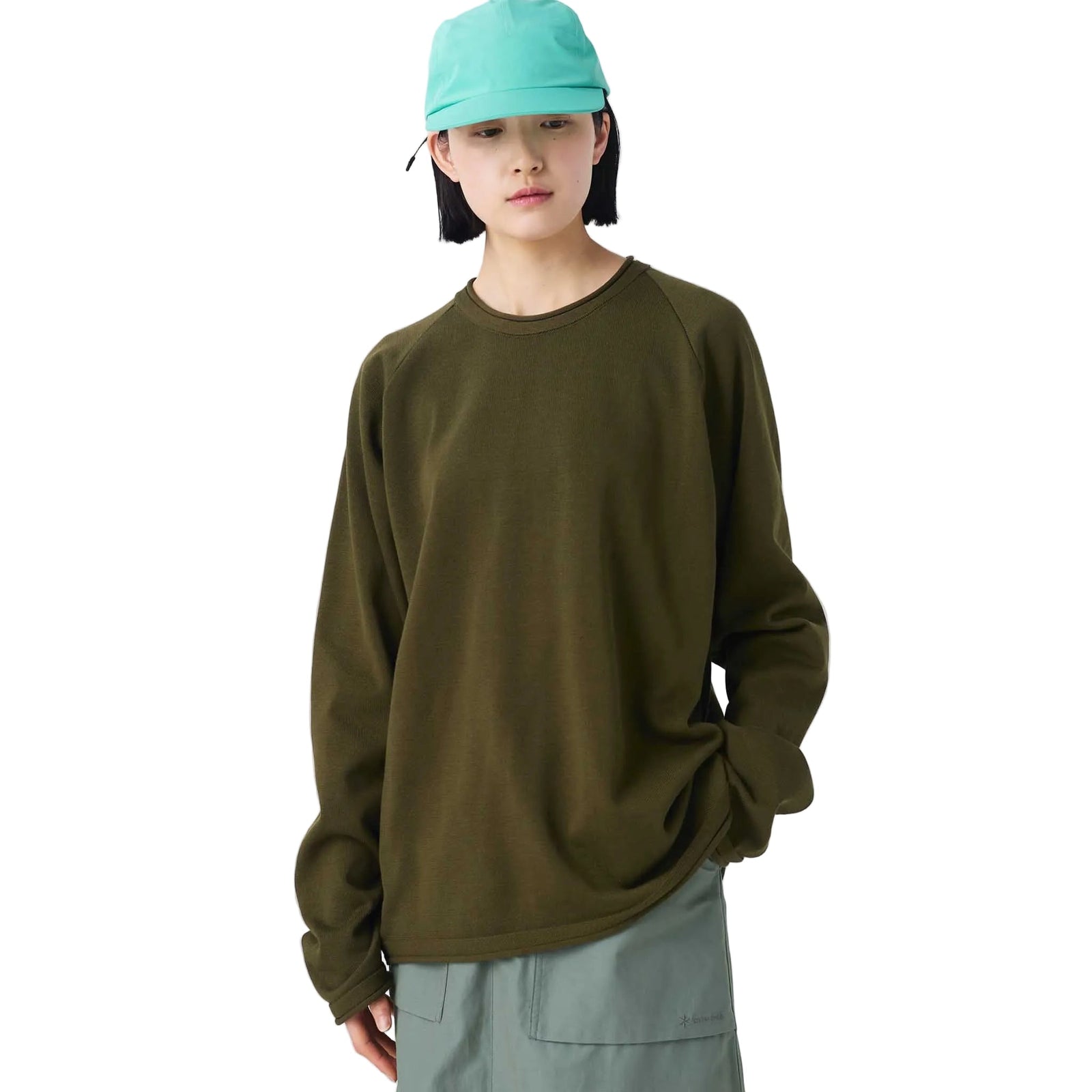 Water-Repellent Knit Pullover Snow Peak Unisex Pullovers